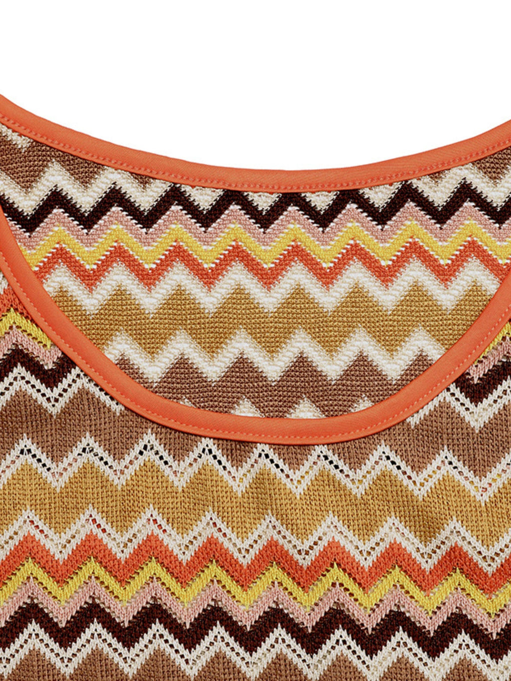 Zigzag Knit Tank Top and Shorts Set