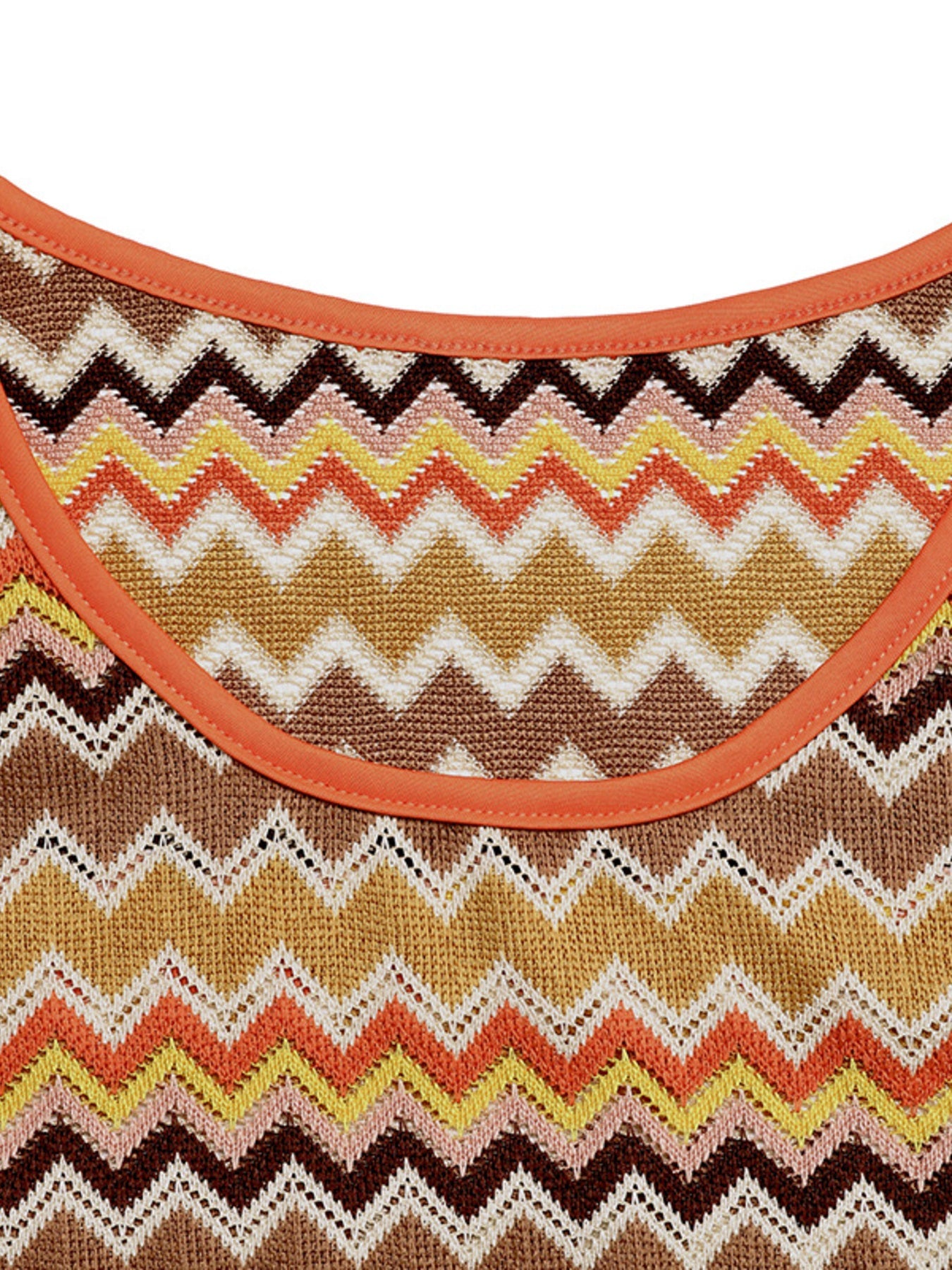 Zigzag Knit Tank Top and Shorts Set