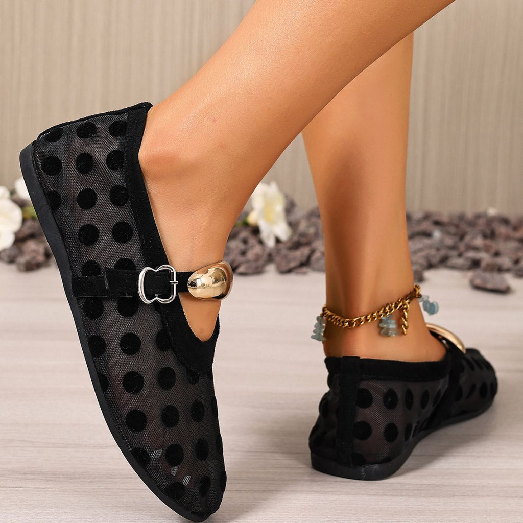 Polka Dot Slip-Ons
