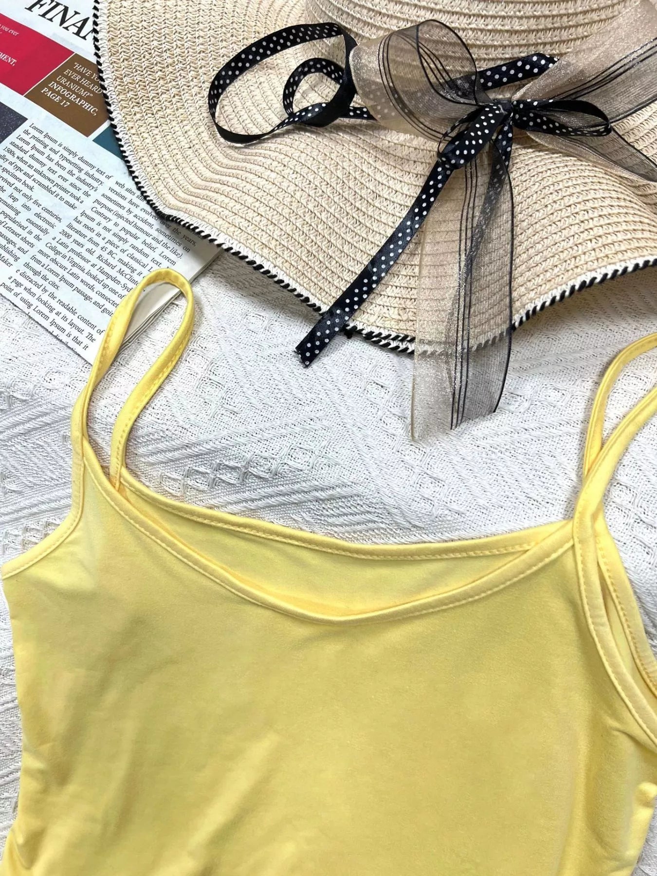 Scoop Neck Cami and Shorts Active Set