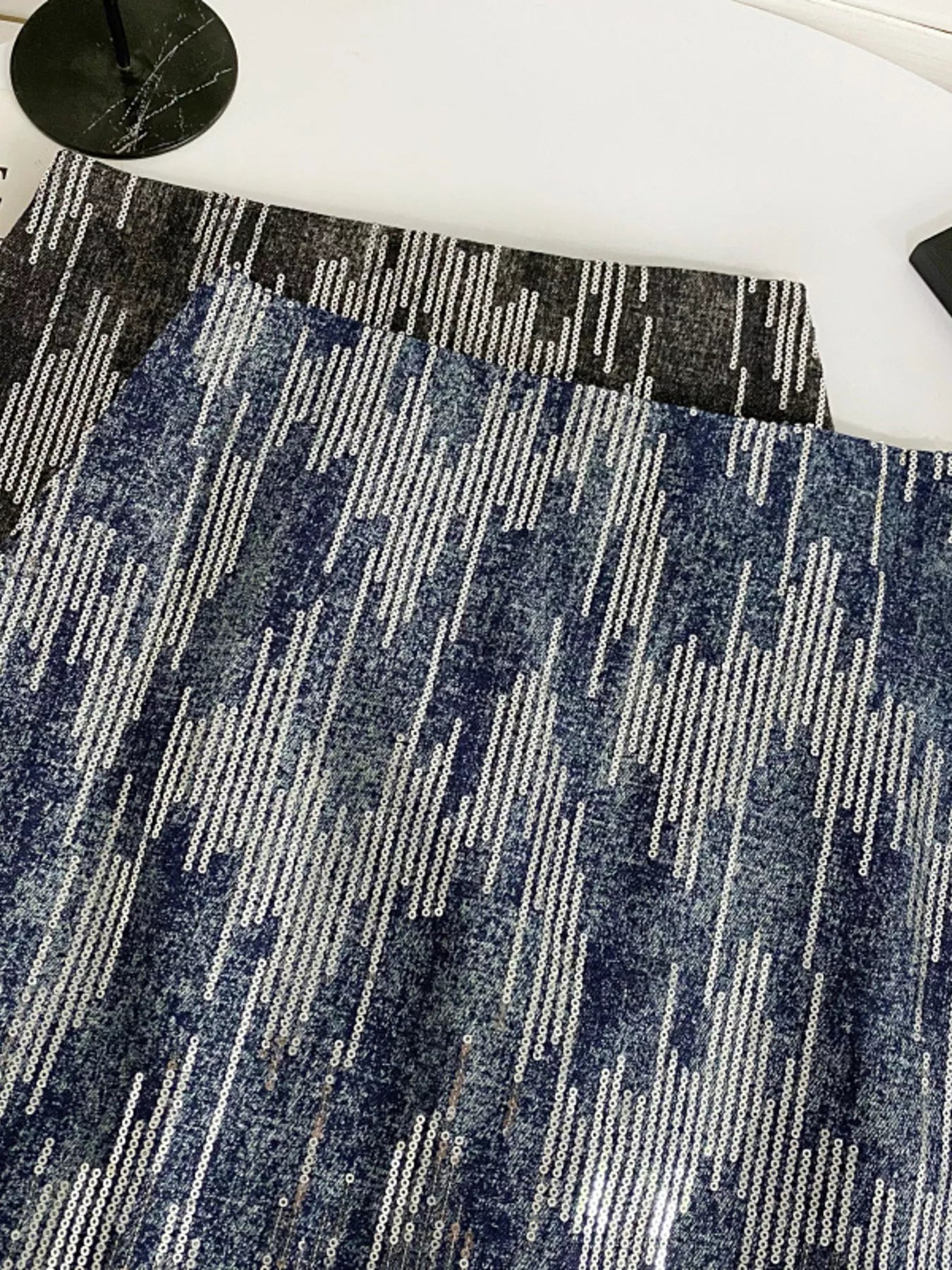 Sequin Mini Skirt