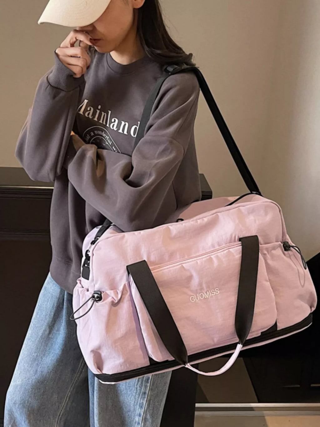 Duffle Bag with Multiple Pockets