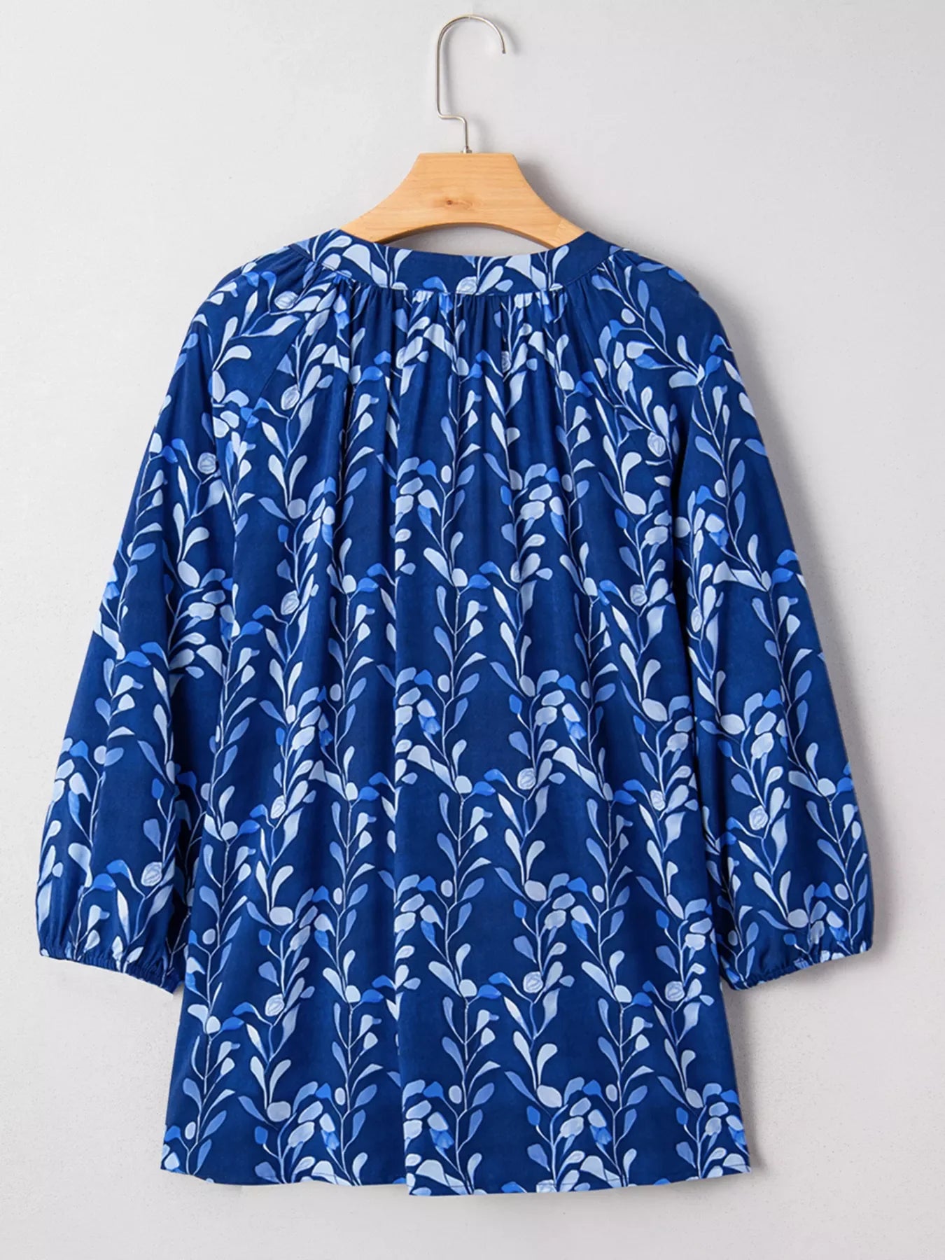 Botanical Print Button Up Shirt