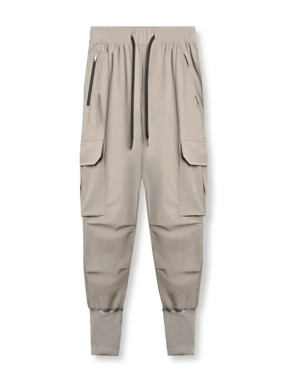 Men's Plus Size Drawstring Joggers with Pockets