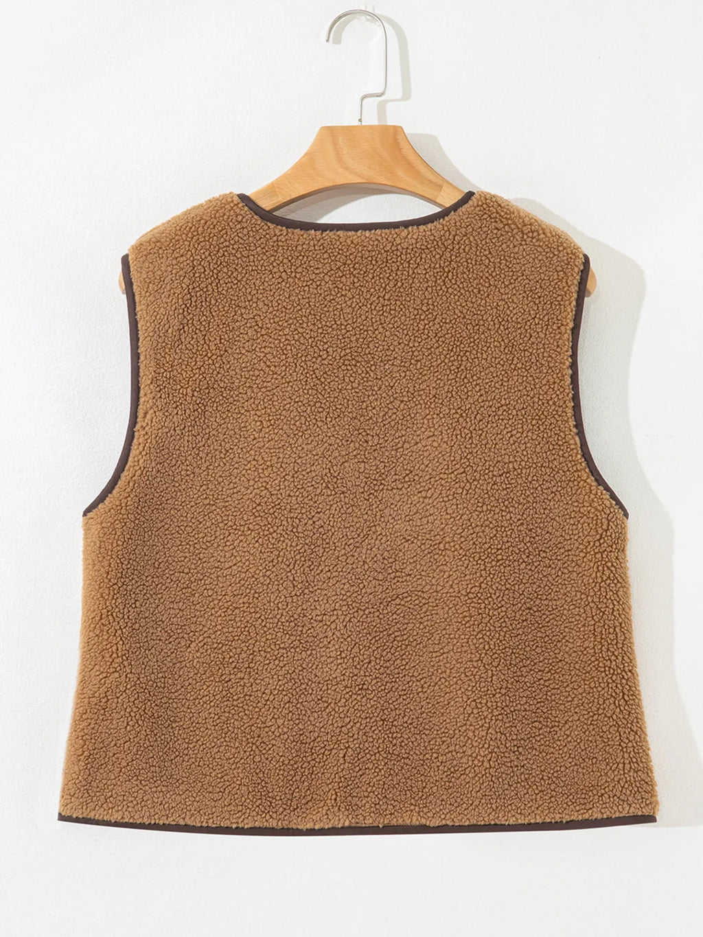 Double Tied Front Vest Coat