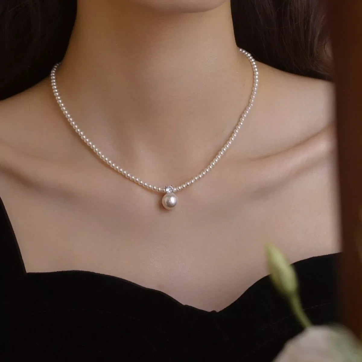 Pearl Pendant Necklace