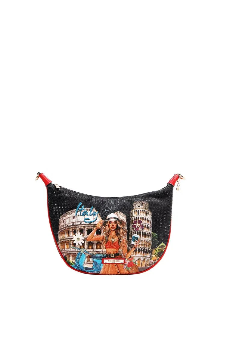 Nicole Lee USA Martha Travels Italy Shoulder Bag