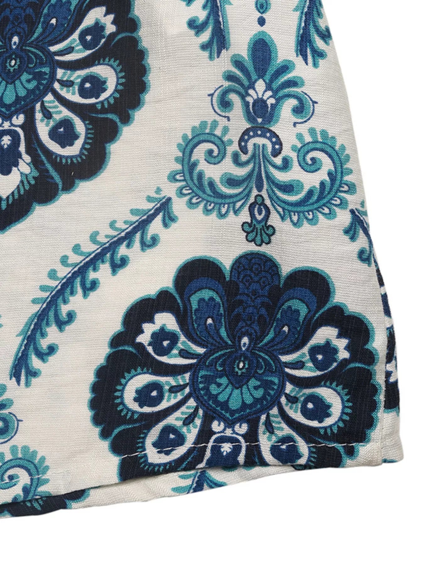Printed Slit Sleeveless Maxi Dress