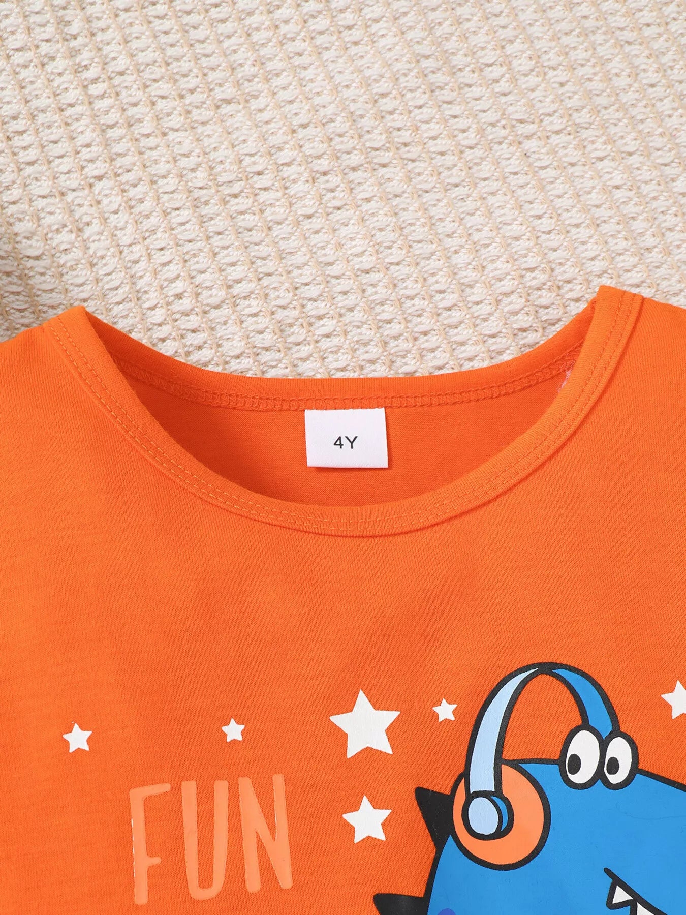 Children's Dinosaur Graphic Tee and Shorts Set
