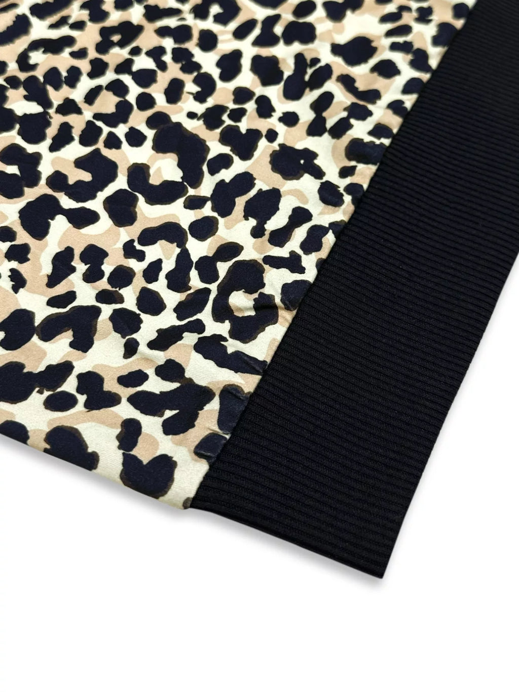 Leopard Print Sweatshirt and Jogger Set
