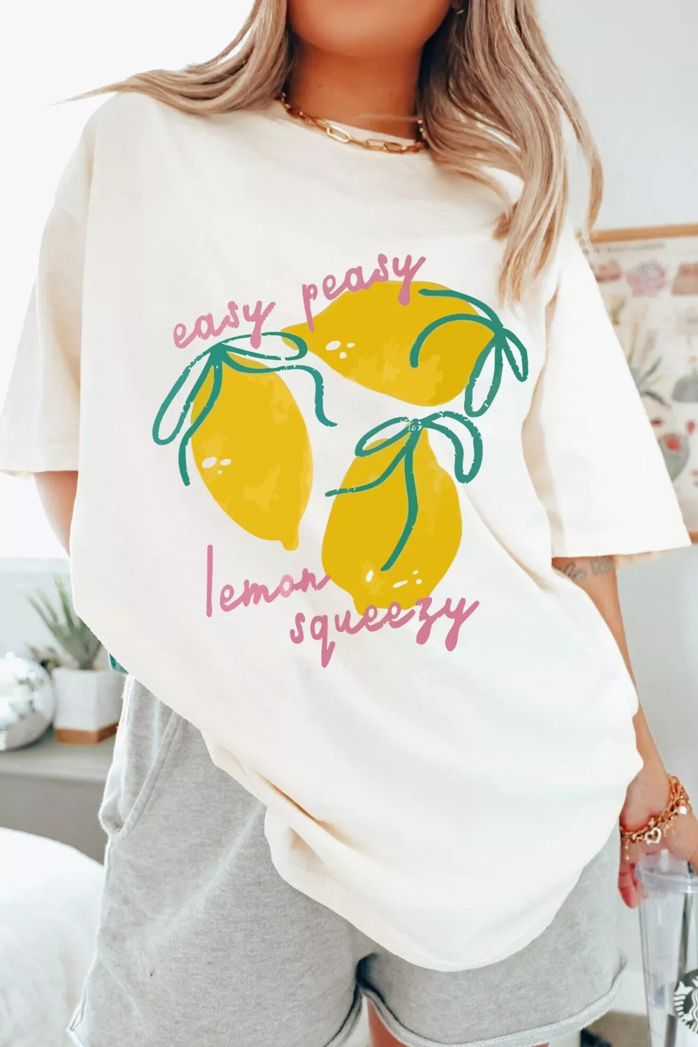 Easy Peasy Lemon Squeezy Graphic Tee