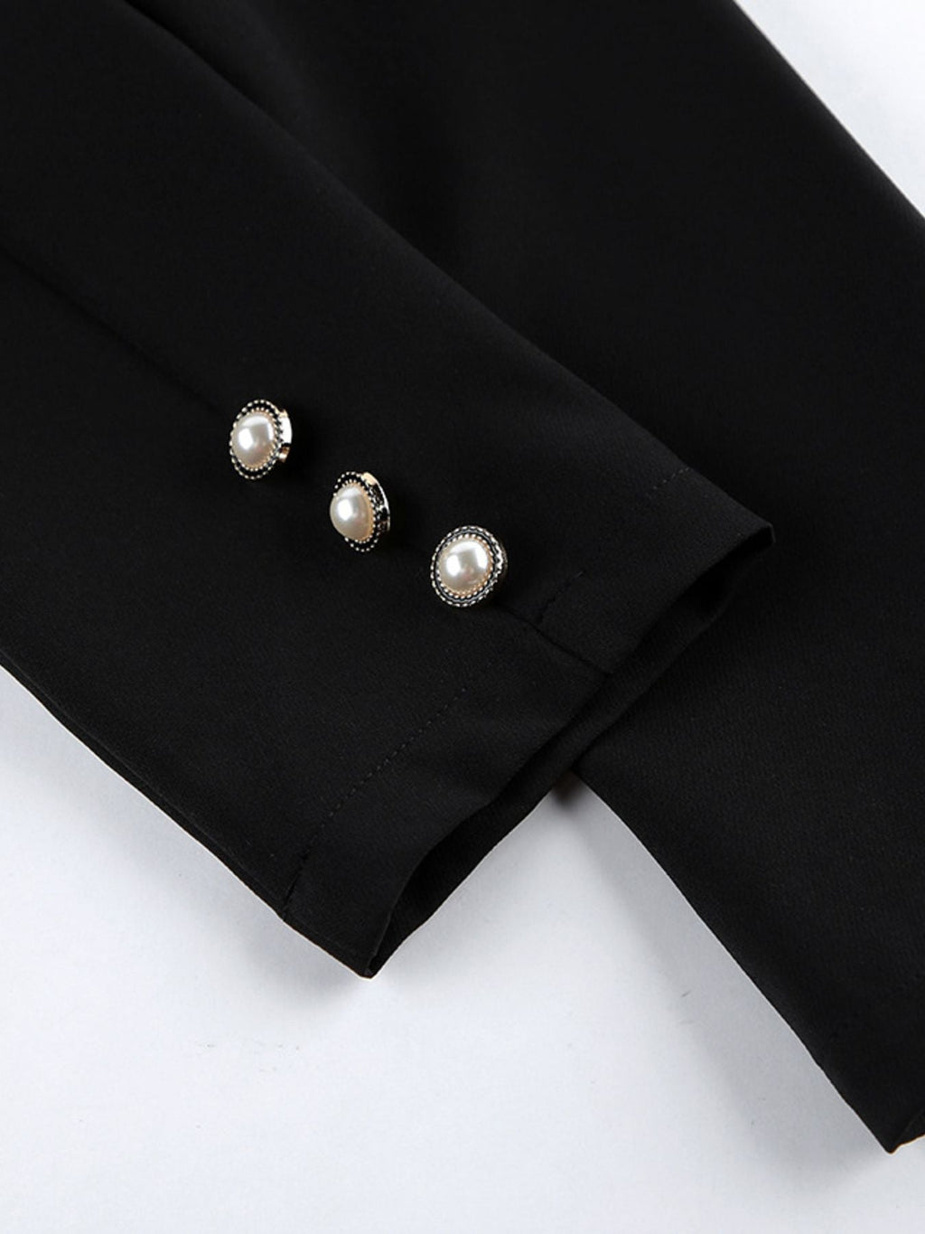 Ruched Surplice Long Sleeve Dress