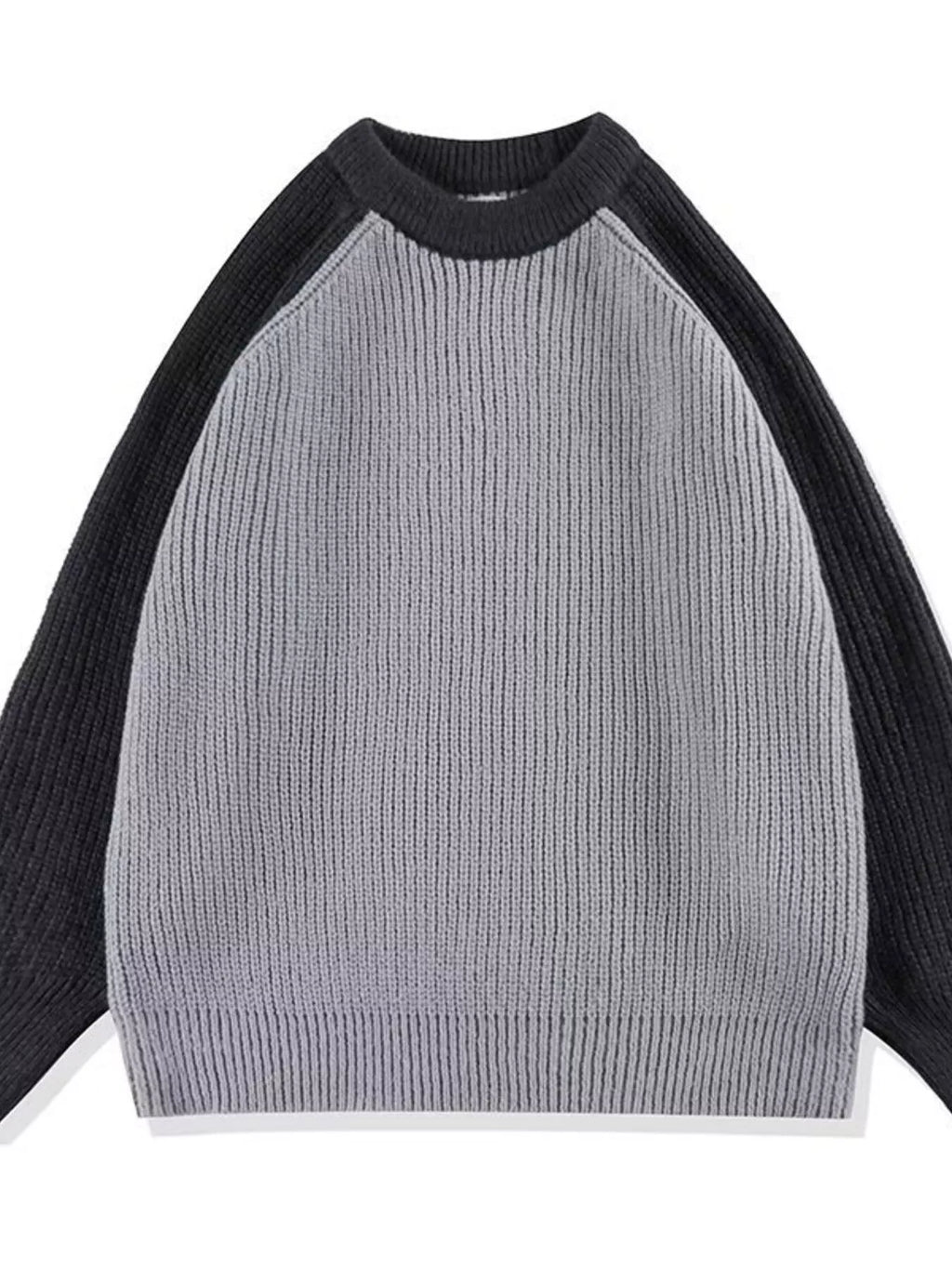 Men's Round Neck Raglan Sleeve Sweater