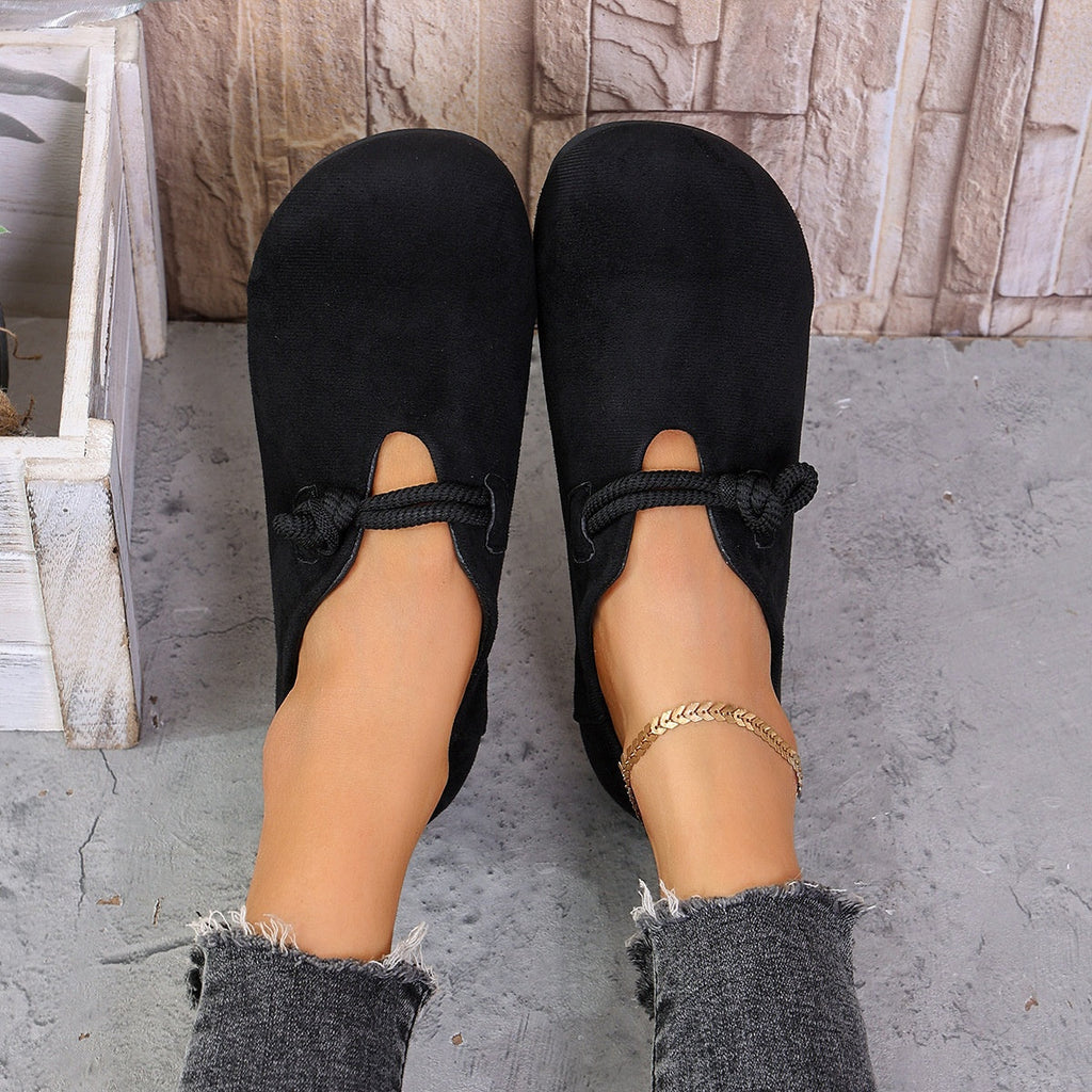 Round Toe Slip-Ons