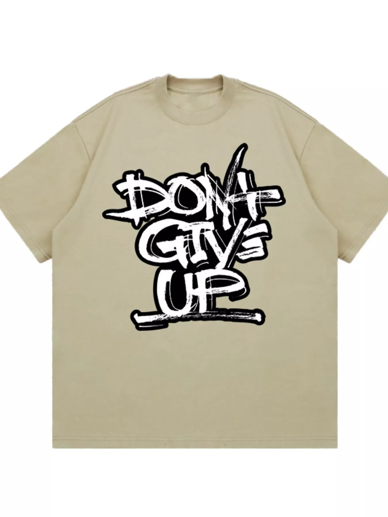 Men's Letter Graphic Crew Neck T-Shirt
