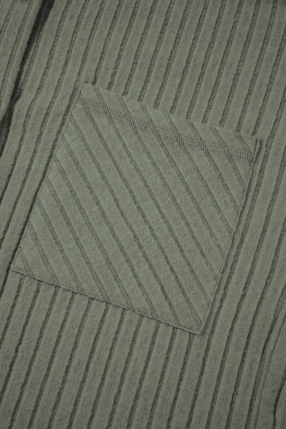 Ribbed Knit Button-Up Cardigan