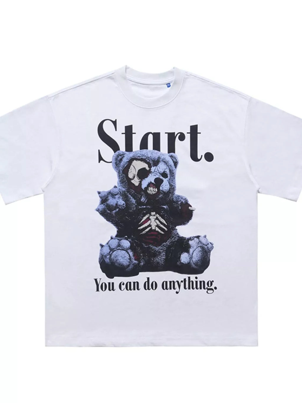 Men's Graphic Round Neck Oversized T-Shirt