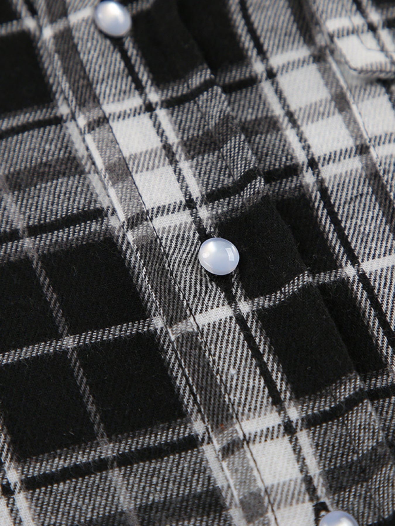 Oversized Plaid Button Up Shirt