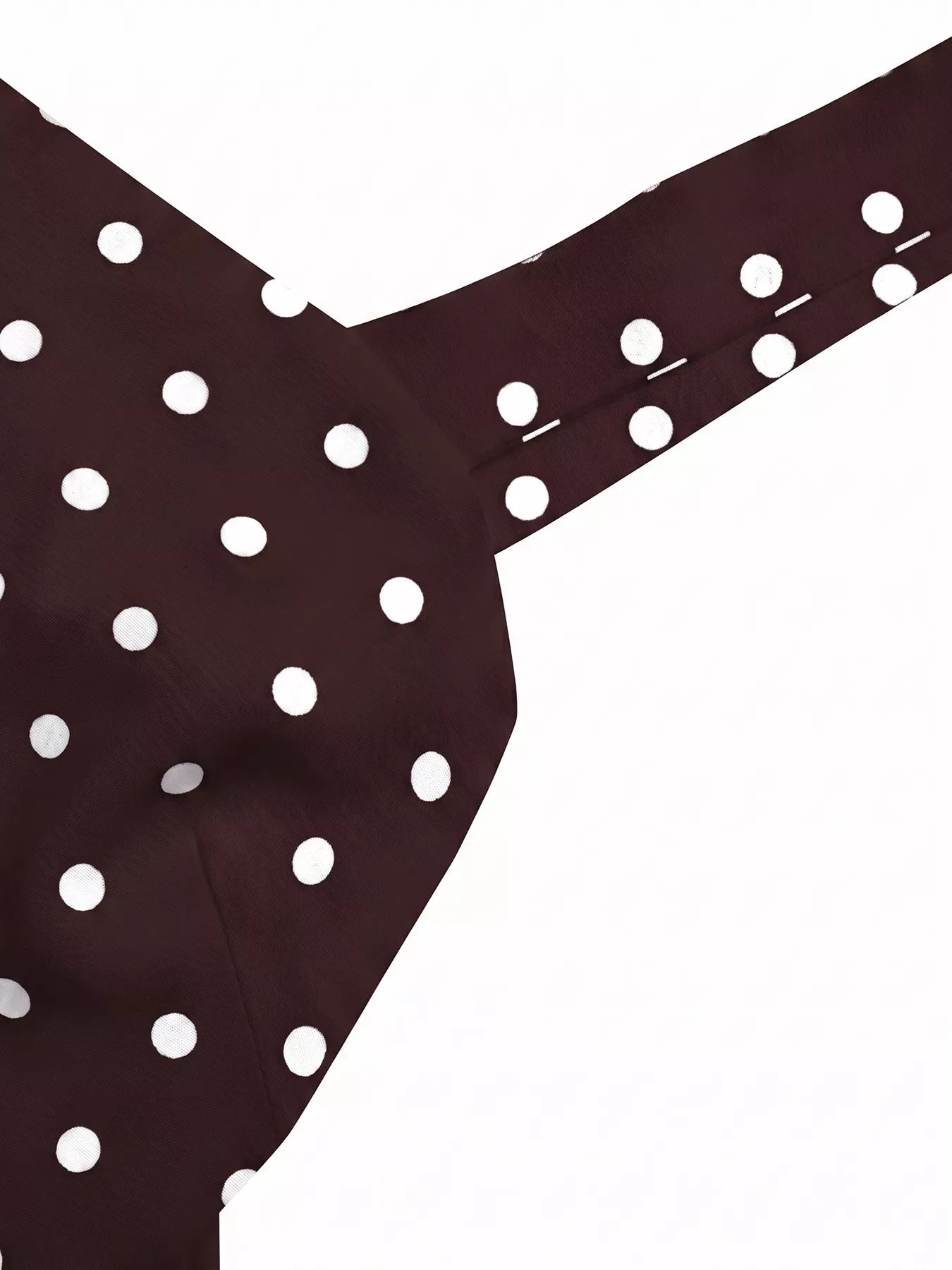 Polka Dot Tie Back Cami