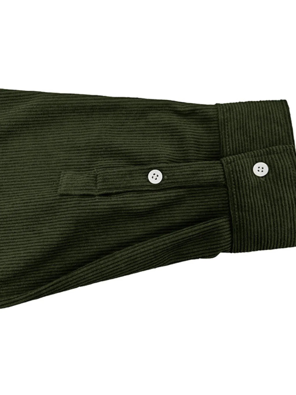 Men's Casual Corduroy Button Down Shacket