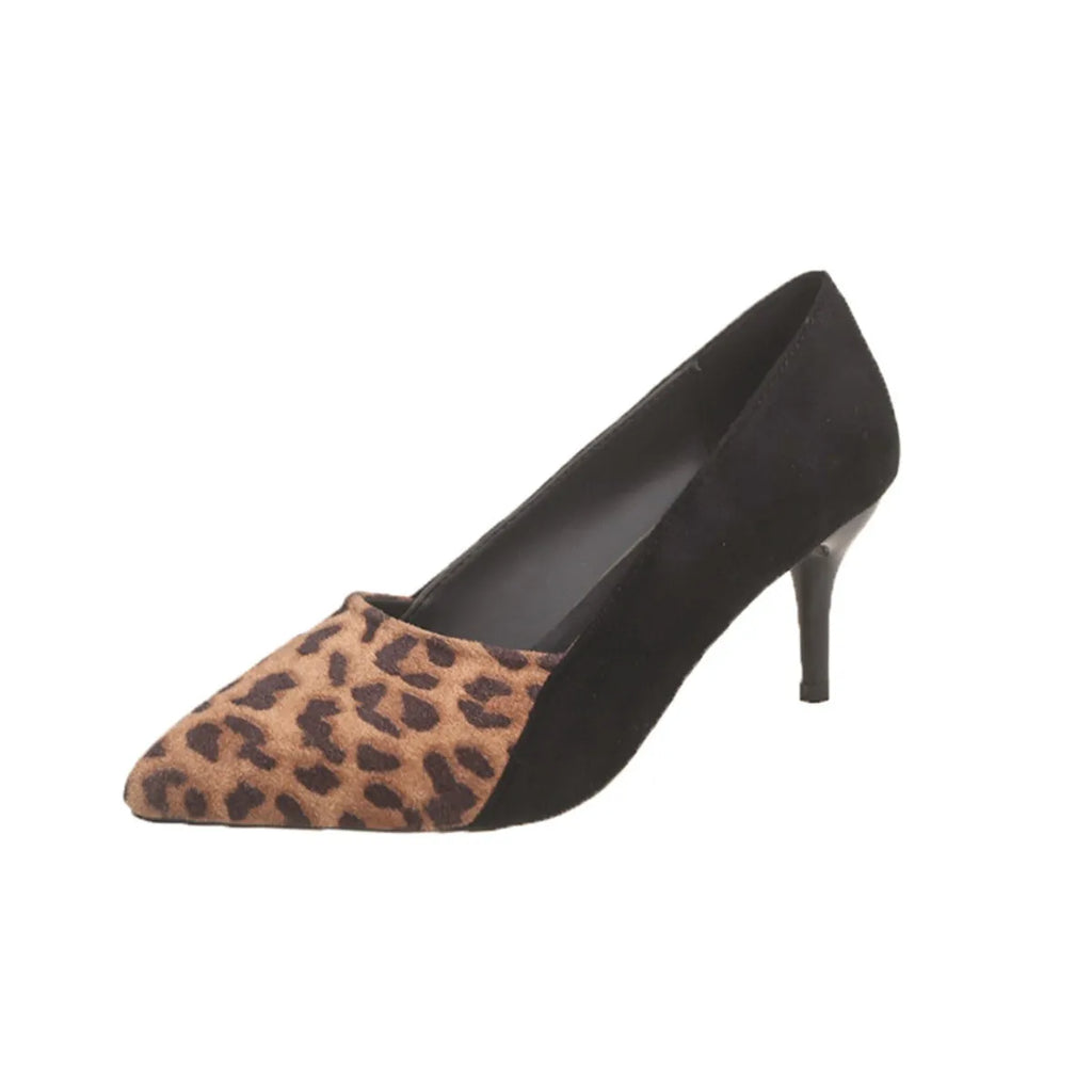 Point Toe Suede Pumps