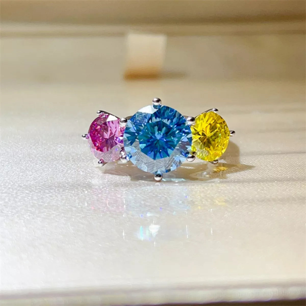 5 Carat Moissanite 925 Sterling Silver Ring