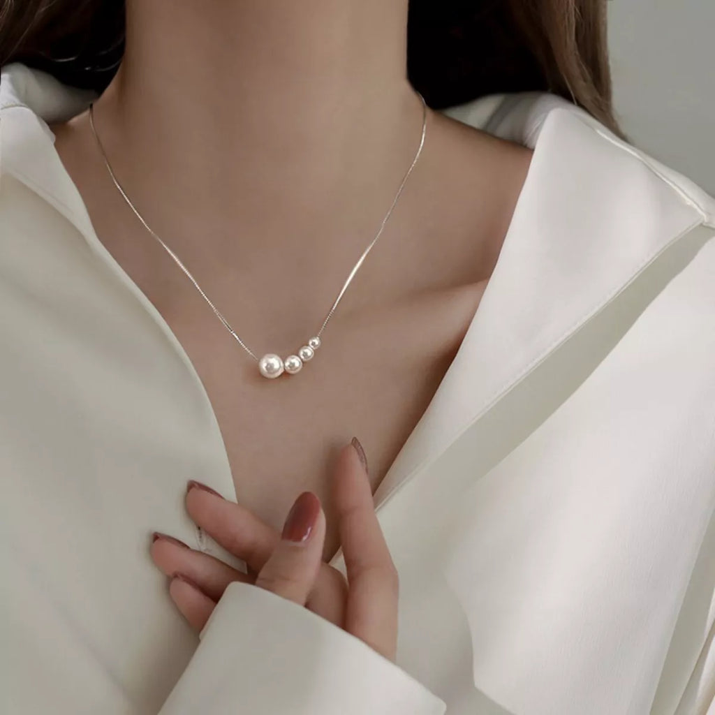 Pearl 925 Sterling Silver Necklace