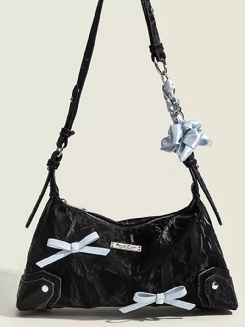 Bow Decor Shoulder Bag