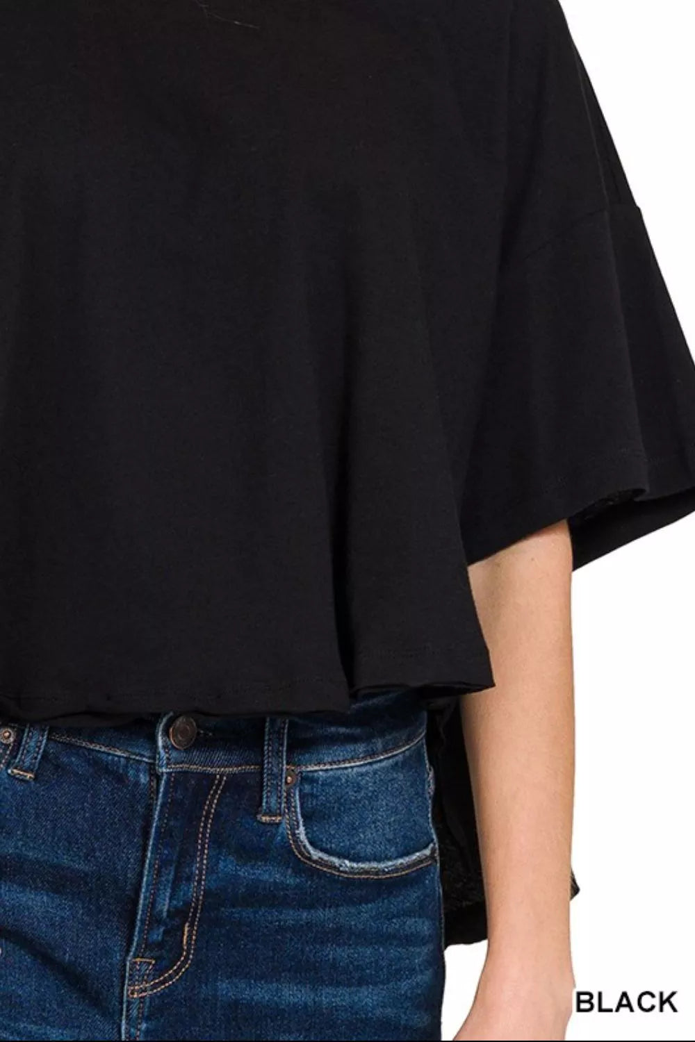 Zenana Cotton Round Neck Short Sleeve T-Shirt