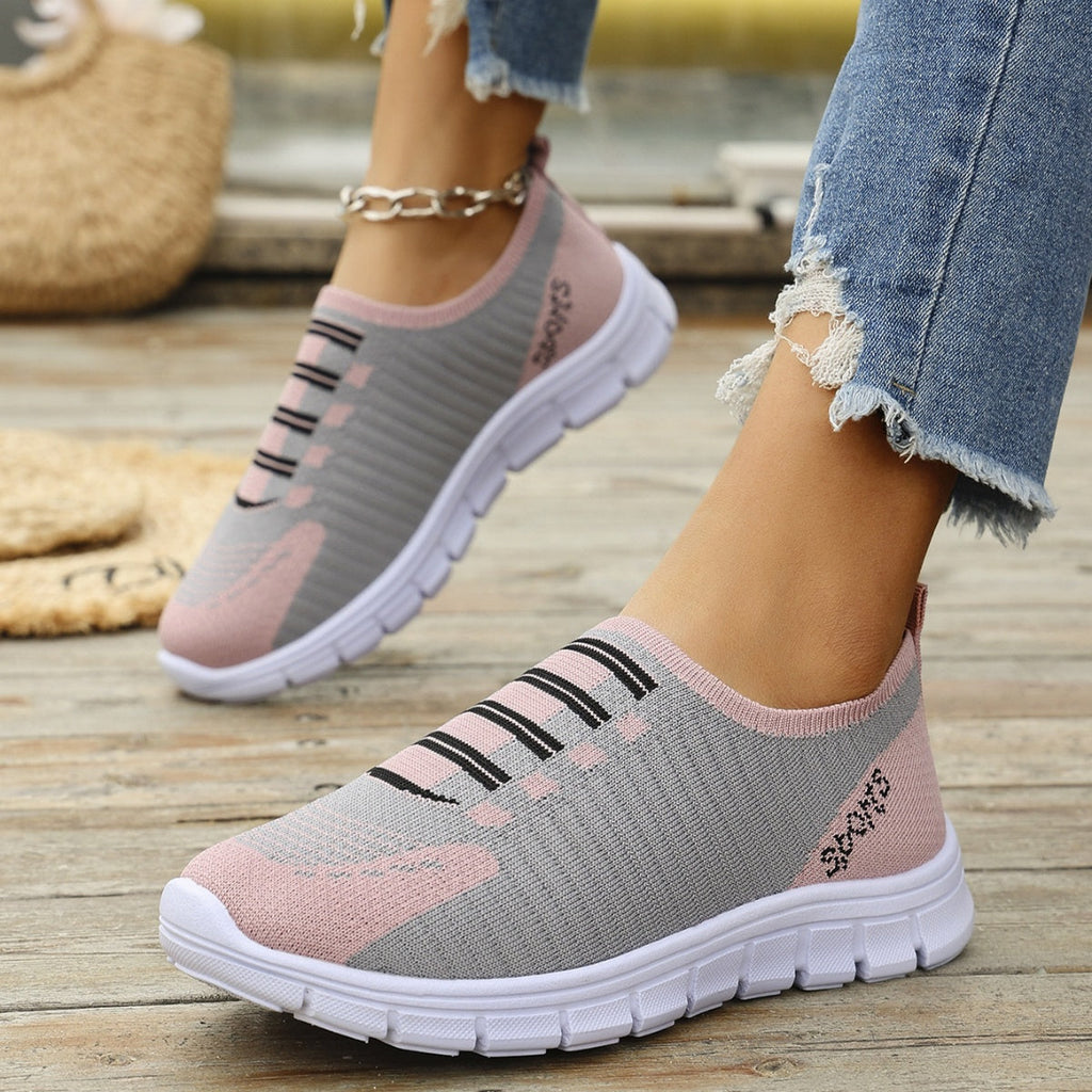 Mesh Round Toe Sneakers