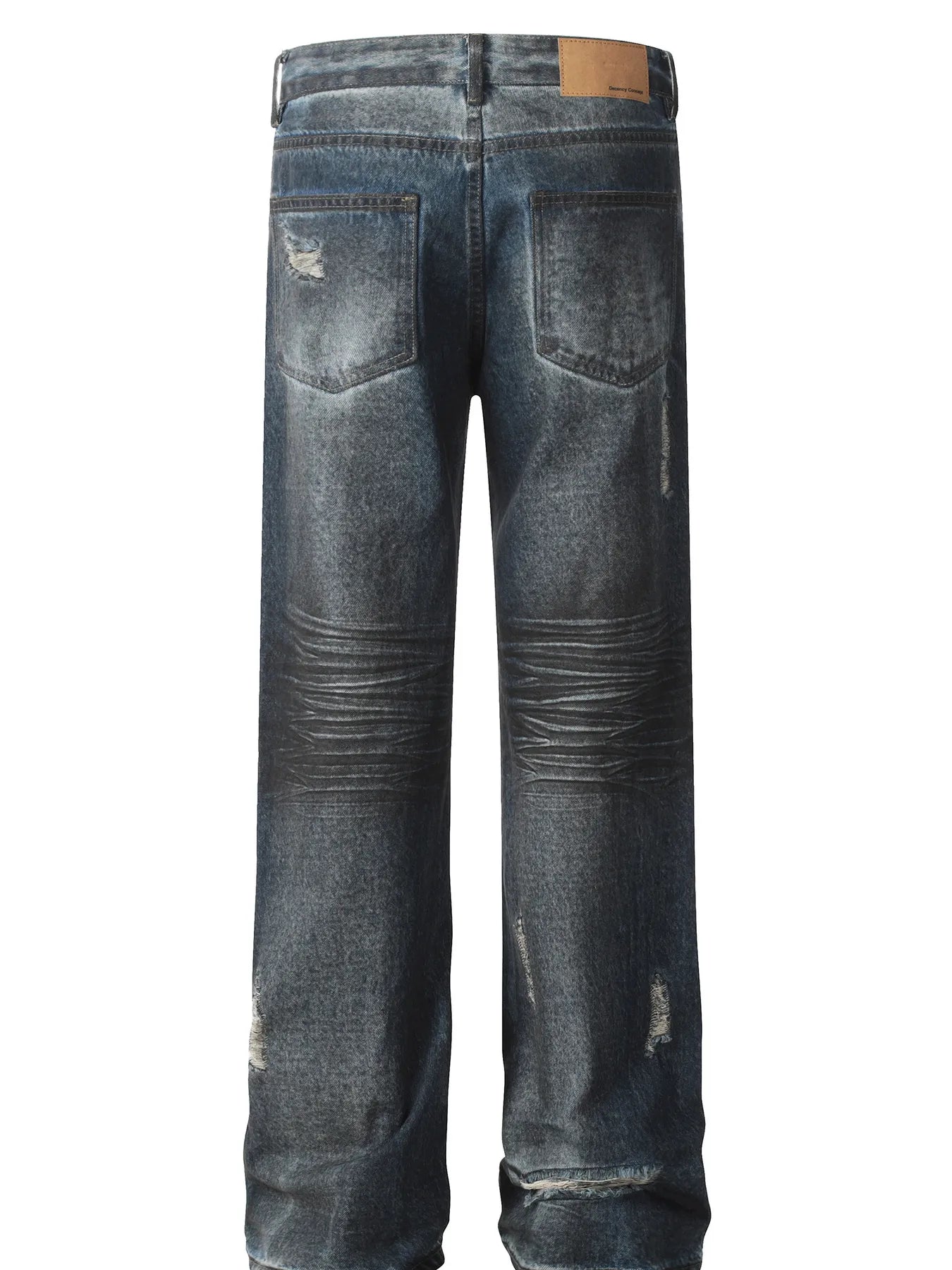Men's Distressed Loose Fit Vintage Jeans