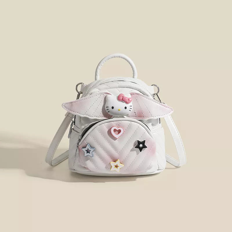 Wings Leather Backpack Bag