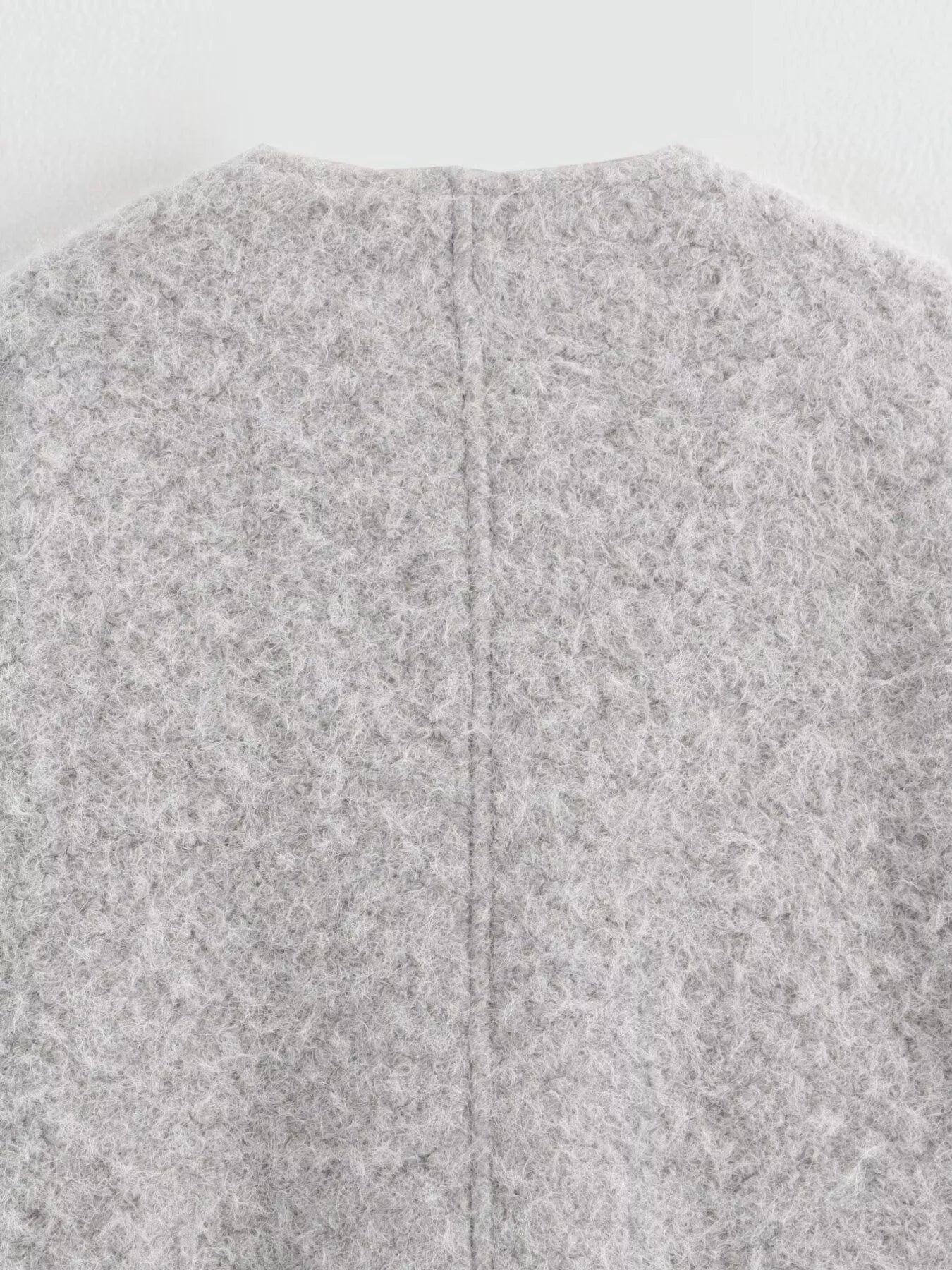 Textured Knit Tie-Front Outerwear