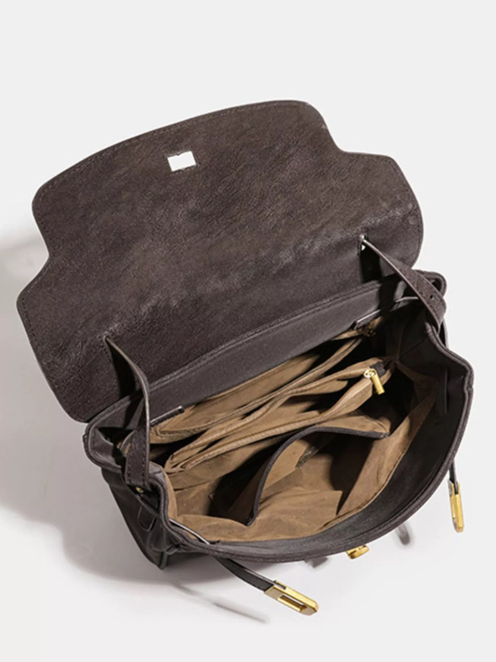 Buckle Closure Shoulder Bag