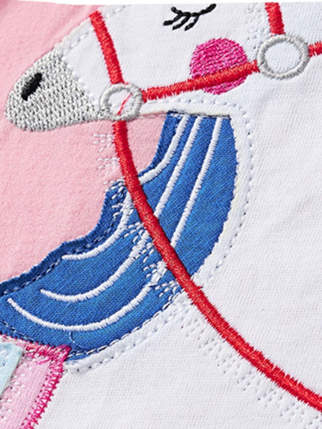 Children's Unicorn Ruffle Sleeve T-Shirt