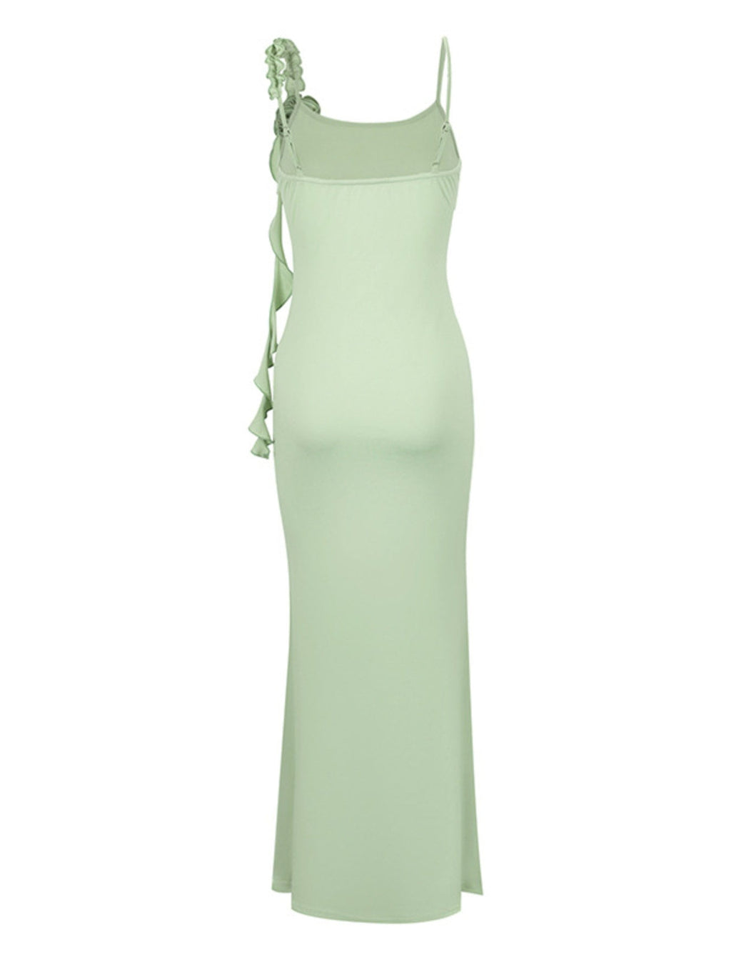 Floral Bodycon Mermaid Maxi Dress