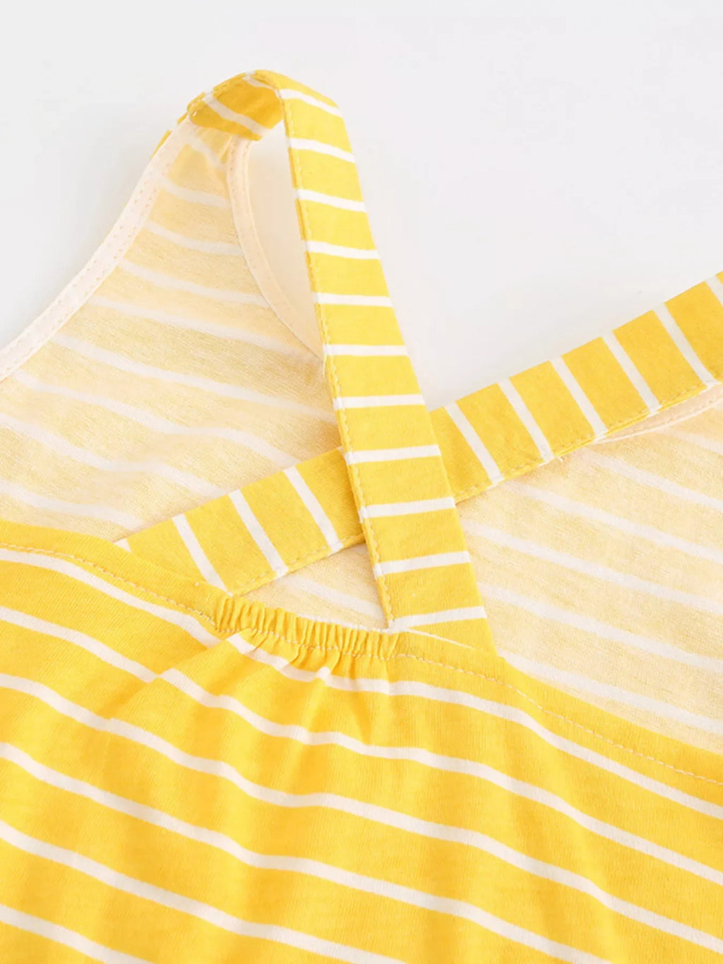 Children's  Striped Unicorn Applique Dress