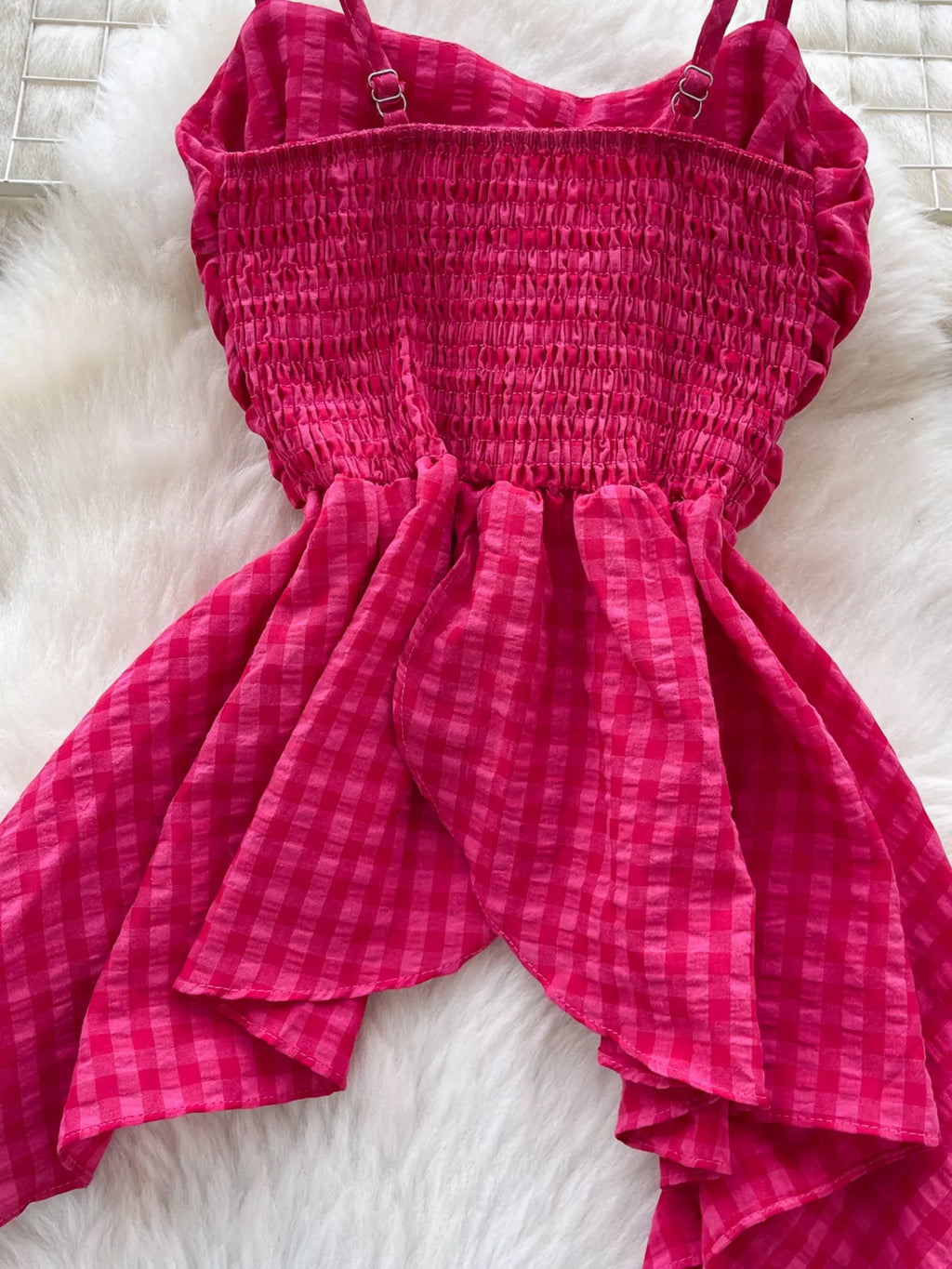 Twisted Font Asymmetrical Cami