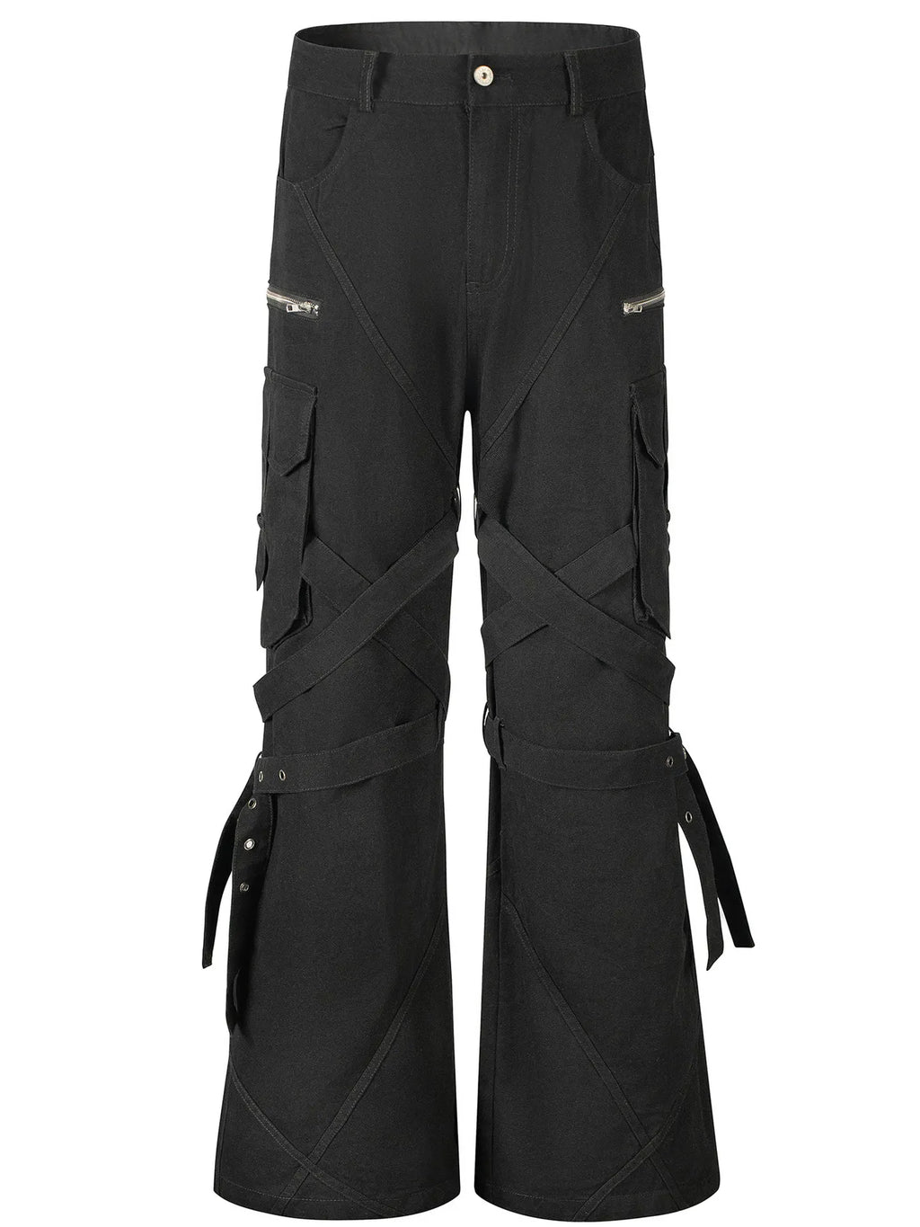 Men's Wide Leg Cargo Pants