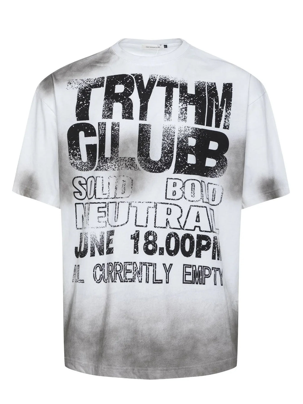 Men's Letter Graphic Round Neck Oversized T-Shirt
