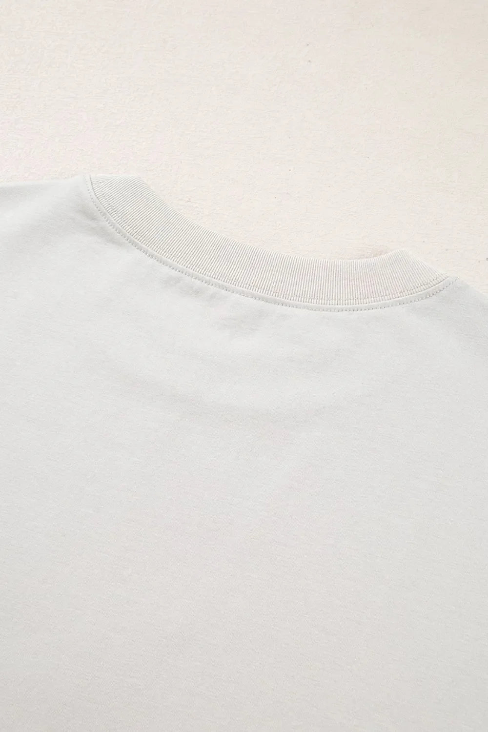 Casual Oversize Bow Drop Shoulder Tunic Casual Tee
