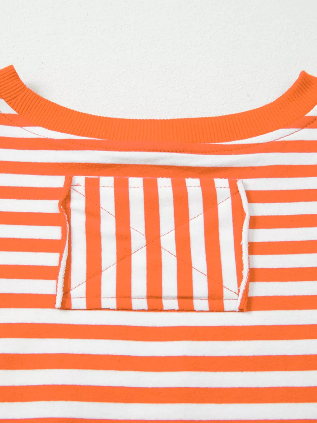 Striped Long Sleeve Casual Sweatshirt