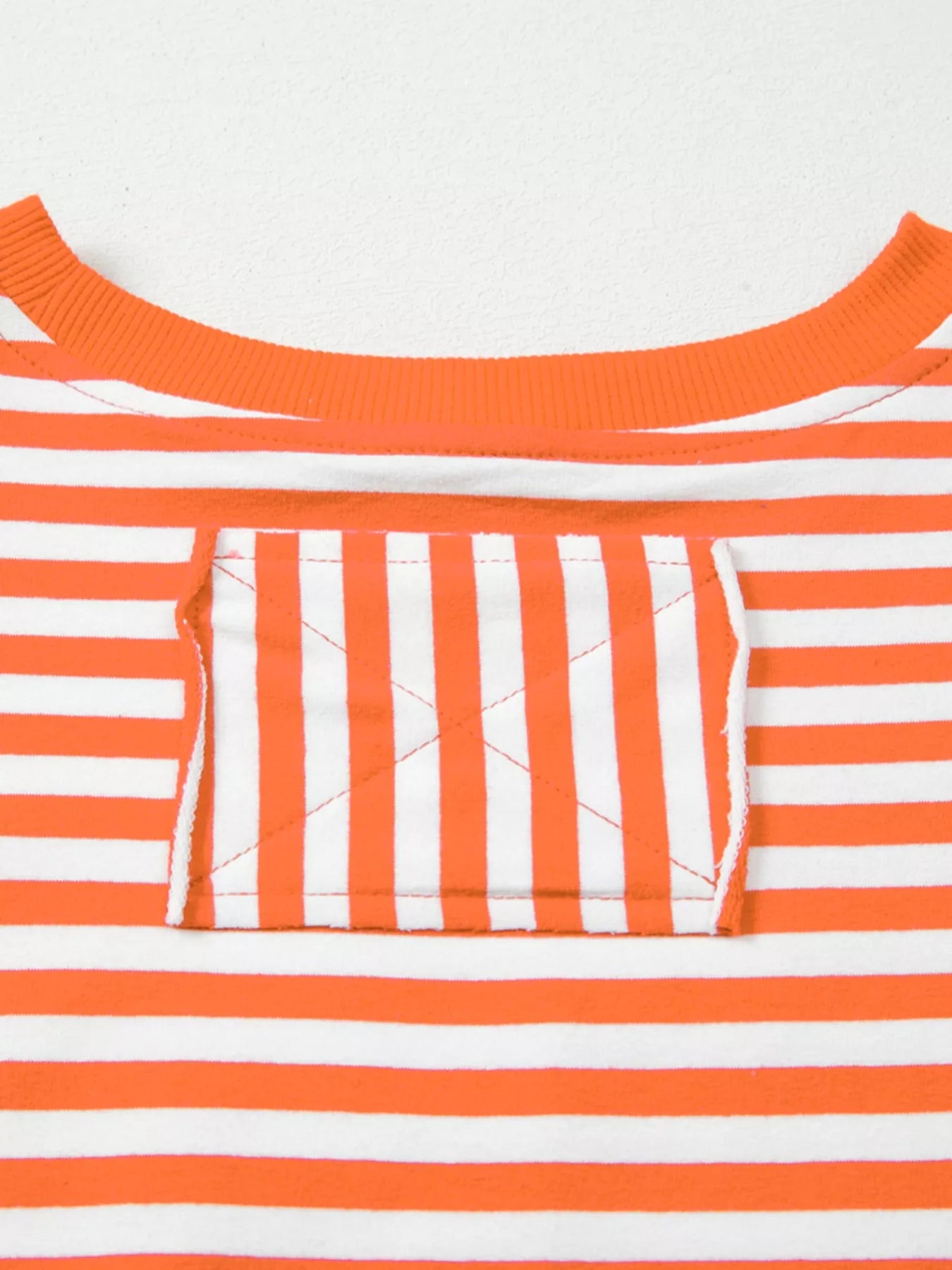 Striped Long Sleeve Casual Sweatshirt