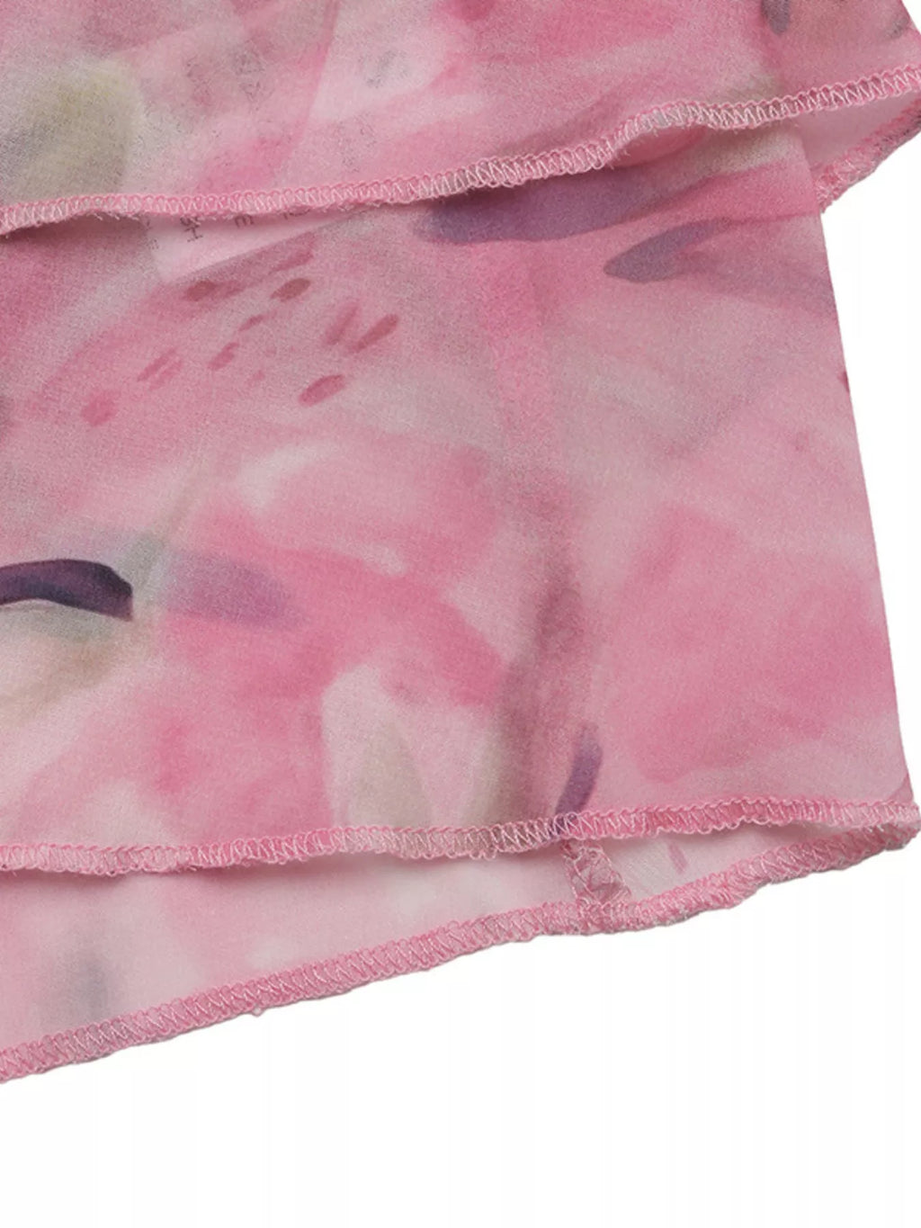 Floral Print Halter Neck Flowy Cami