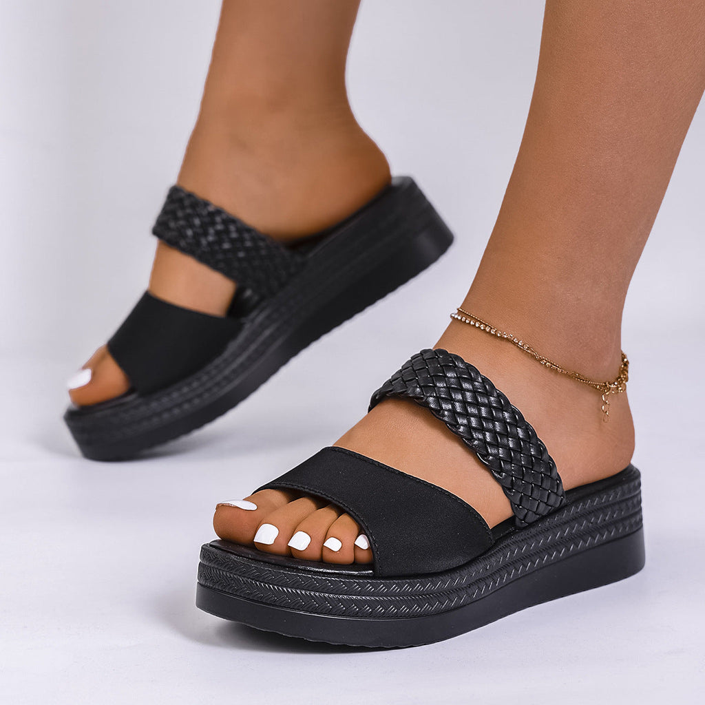 Open Toe Platform Sandals