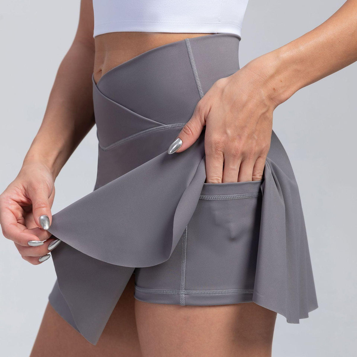 Cowgirl Fit High-Waisted Yoga Skirt Shorts | Sporty, Stylish & Comfortable Activewear