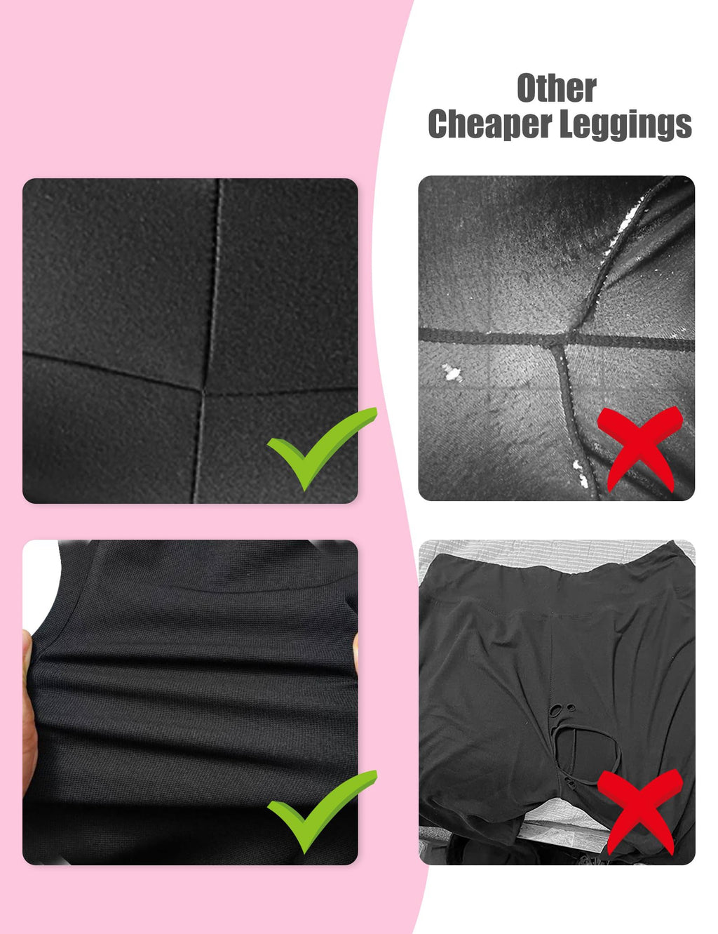 3-Pack High-Waisted Biker Yoga Shorts