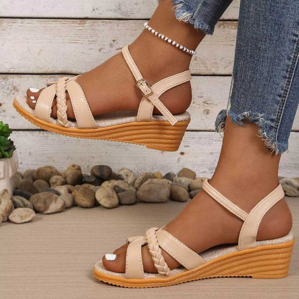 Open Toe Wedge Sandals
