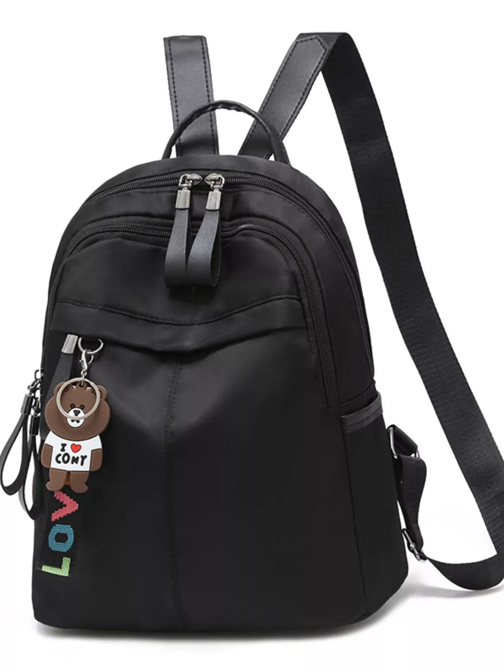 Lightweight Zip Backpack Bag
