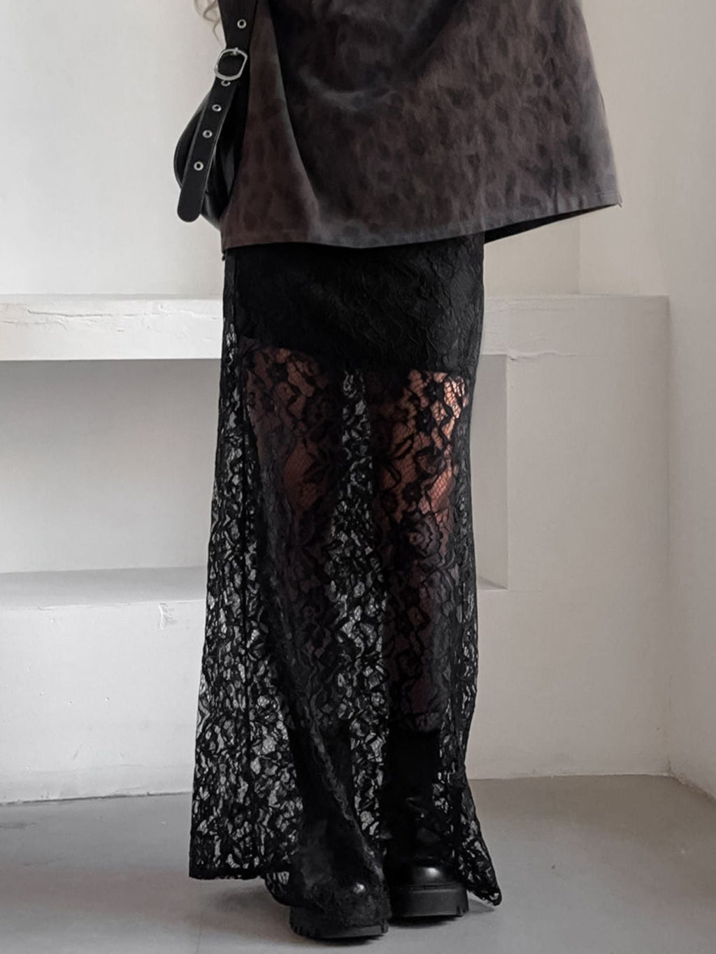 Lace Maxi Skirt